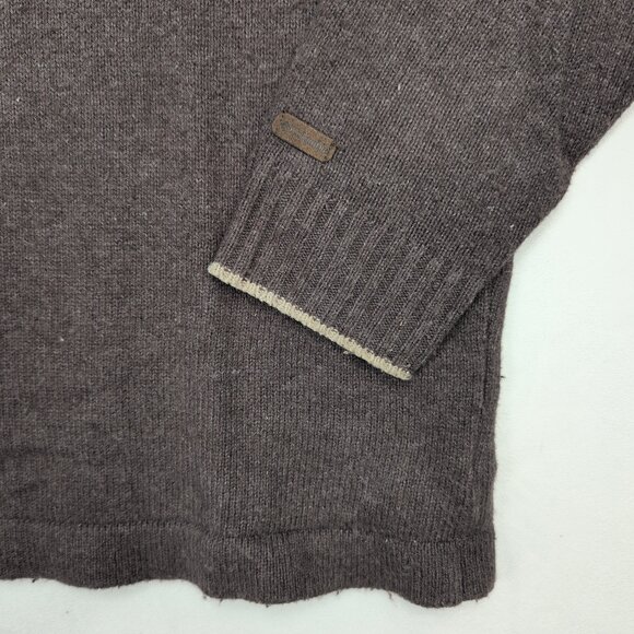 Columbia Men's Half-Zip Stripe Sweater L - Picture 7 of 11